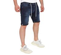 WOTEGA Jeanshosen Freizeitshorts Herren Shorts Sommer Hose Jeans Hosen Kurz Coole Jogginghose Männer Diego, Blau (Total Eclipse 194010), W30