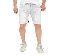 WOTEGA Sommer Jogginghose Herren Chino Kurz Hosen im Trend Kurze Jeans Shorts Sweatpants Männer Diego, Grau (Silver Sronce 163850), W29