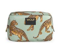 WOUF Blush Leopard Toiletry Bag