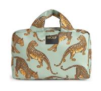 Wouf Daily Kulturbeutel emerald leopard Herren