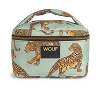 Wouf Daily Kulturbeutel emerald leopard Herren