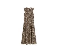 Marc O'Polo Damen Kleid aus Viskose, taupe, Gr. 40