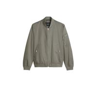 Outdoorjacke MARC O'POLO "mit Zippertasche am Ärmel", Herren, Gr. XL, graphite dust, Obermaterial: 78% Polyester, 22% Baumwolle. Futter: 100% Polyester, unifarben, regular fit, Rippbündchen, Jacken Ou