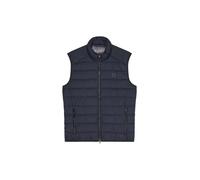 Marc O'Polo Herren Steppweste Übergangsjacke wasserabweisend, Blau (Dark Navy), XS