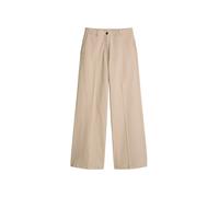 Chinohose MARC O'POLO "aus Organic Cotton-Twill", Damen, Gr. 44, Normalgrößen, smooth sand, Twill, Obermaterial: 98% Baumwolle, 2% Elasthan, unifarben, normal, Hosen Chinohose (93775331-44) smooth san