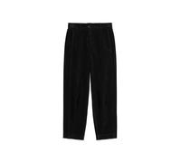 Chinohose MARC O'POLO "aus Bio-Baumwolle-Mix", Damen, Gr. 44, Normalgrößen, schwarz, Cord, Obermaterial: 98% Baumwolle, 2% Elasthan. Futter: 100% Baumwolle, unifarben, loose fit, Hosen Chinohose (1429