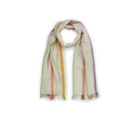 Codello - Leichter Schal aus Baumwolle mit Streifen beige - Gr. - one size