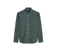 Langarmhemd MARC O'POLO "mit recycelter Baumwolle", Herren, Gr. 3XL, Normalgrößen, skipping stone, Obermaterial: 100% Baumwolle, unifarben, regular fit normal, Doppelmanschette, Hemden (77431551-XXXL)