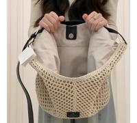 Woven Tote Bag for Women 2025 New Summer Beach Straw Bag Handbag Shoulder Crossbody Bag Commuter Large Capacity Purse