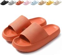 WOWEI Badeschuhe Herren Damen Slides Slippers Cloudyzz Schlappen Wolken Hausschuhe Badeschlappen Garten Weich rutschfest Sommer Pantoletten Badeschlappen