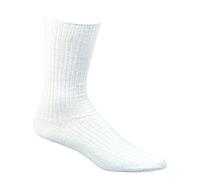 Wowerat 10 Paar Socken weiss 100% Baumwolle 35-38