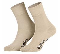 Wowerat 6 Paar Bambus Socken für Sie und Ihn - (39/42, Beige)