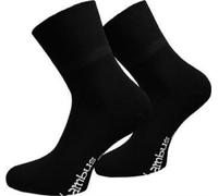 WOWERAT 6 Paar seidenweiche Bambus-Kurzschaft-Socken, Farbe:Schwarz;Größe:39-42