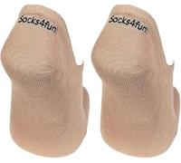 WOWERAT Ballerinas für Teenager, Damen und Herren, 6 Paar/1 Farbe. (Beige 39-42)