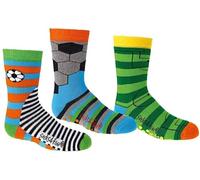 WOWERAT Computer-Kinder-Söckchen „Gute Laune-Fußball“ 2er-Bündel (Gr.35-38, 3188: „Gute Laune-Fußball“, 2er-Bündel sortiert)