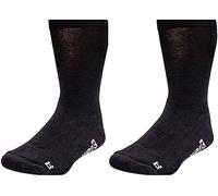 WOWERAT Wellness-Socken mit Polstersohle extrabreit mit schützende Polstersohle, 2er-BÜNDEL (Gr.47-50, schwarz)