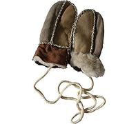 Wowi, Baby Lammfell-Fäustlinge, 1Paar,Brauntöne,one Size ca. 0 bis 15 Monate