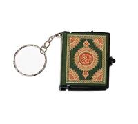 WOWOWO Mini Ark Quran Buch Echtes Papier kann Arabisch lesen Der Koran Schlüsselbund