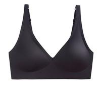 WOXIHUAN BH Damen ohne Bügel Push Up Brüste Bequemer Nahtloser BH mit Vollständiger Abdeckung für Damen Starker Halt Soft BHS V-Ausschnitt Bra Büstenhalter Verstellbar Unterwäsche für Schlaf & Alltag