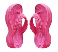 WOXIHUAN Damen Zehentrenner Flip Flops Sale, Sommer Schwimmbad Komfort Slipper Strand Plattform Sandalen Dicke Sohle Badelatschen Mit Orthopädie Arch Support Gummifußbett Strandschuhe Sommerschuhe