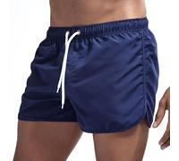 WOYUANSHA Badehose Boardshorts Schwimmhose Herren Badehose Schwimm Shorts Schnell Trocknende Board Shorts Badeanzug Für Schwimmen Surfen Strand Wassersport XXXL Navyblue