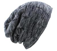 WOYUANSHA Mütze Beanie Hut Solide Skull Ies Bonnet Hüte Für Frauen Männer Mütze Herren Warme Baggy Strick Mütze Mütze Ht077Blu