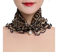 WOYUANSHA Schal Damen Kopftuch Gold Seiden Schal Mit Perlen Schal Blumen Kante Frauen Schals Spitze Hals Wrap Quadratischer Schal Seiden Schal 2