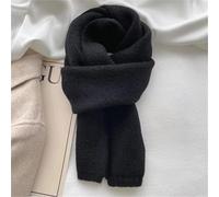 WOYUANSHA Schal Kaschmir-Halstuch Atmungsaktiv Mode Mischung Warmer Schal Für Frauen Schwarz