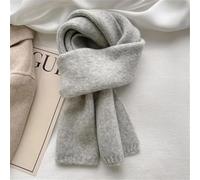 WOYUANSHA Schal Kaschmir-Halstuch Atmungsaktive Mode Mischung Warmer Schal Für Frauen Grau
