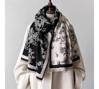 WOYUANSHA Schal Warmer Kaschmir-Schal Damen Dick Bedruckt Schal Und Wraps Damen Decke Pashmina De688-04