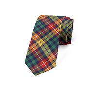 Wpamlrta Herren-Krawatte, diagonales Design, Schottenkaro, 9,4 cm, mehrfarbig, Siehe Abbildung, Einheitsgröße