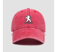 WQIUTT Baseballmütze mit Peugeot Auto Logo, Herren und Damen, Verstellbare Rennwagen-Baseballkappe, Motorradmütze, Rennmütze für Mode, Straßentanz, Sport und Reisen,E