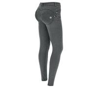 WR.UP FREDDY Jeans Push Up Hohe Taille Superskinny Denim Navetta, denim, XS