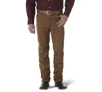 Wrangler 0936 Herren-Jeans, Cowboy-Schnitt, schmale Passform, Schwarz (Shadow Black), 36W / 32L