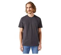 Wrangler Men's Sign Off Tee T-Shirt, Faded Black, 56