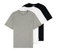 Wrangler T-Shirt Tee 3er Pack in Weiß Grau Schwarz S Regular Fit