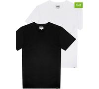 Wrangler W7g9dh100 Short Sleeve T-shirt 2 Units Schwarz 2XL Mann (Herstellerartikelnummer: W7G9DH100-XXL)
