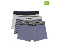 Wrangler 3er-Set: Boxershorts "Jarman" in Grau - Größe XL | Herren Waesche