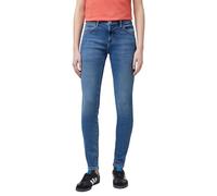 Wrangler All Terrain Gear by Damen Skinny Raven Jeans, Schwarz, 38W / 32L EU