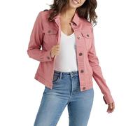 Wrangler Authentics Damen Stretch Denim Jacket Jeansjacke, Dusty Rose, XS