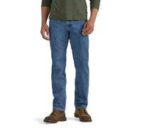 Wrangler Authentics Herren Classic 5-Pocket Regular Fit Cotton Jeans, Stonewash Dark, 36W / 31L