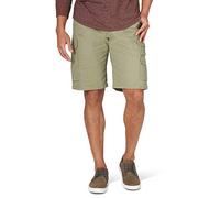 Wrangler Authentics Herren Cargo-Shorts aus Stretch-Twill Cargos, Aloe, 50