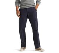 Wrangler Authentics Herren Cargohose aus Twill Relaxed Fit (Logan) Lässige Hose, Navy Ripstop, 32W / 34L