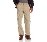 Wrangler Authentics Herren-Cargohose mit Fleece gefüttert, British Khaki Twill, 34W / 30L