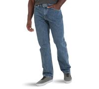 Wrangler Authentics Herren Classic 5-Pocket Relaxed Fit Cotton Jeans, Vintage Stonewash, 34W / 34L