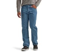 Wrangler Authentics Herren-Jeans mit 5 Taschen, Klassische, Flexible, lässige Passform., Light Stonewash Flex, 40W / 29L