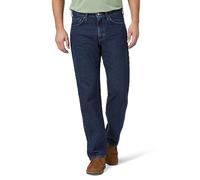 Wrangler Authentics Herren Klassische Baumwolljeans mit 5 Taschen, Normale Passform Jeans, Dunkle Spülung, 35W / 34L
