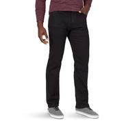 Wrangler Authentics Herren Classic 5-Pocket Regular Fit Jeans, Black Flex, 38W / 34L