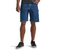 Wrangler Authentics Herren Loose Fit Zimmermannshose Cargo Shorts, Retro-stein, 34 EU