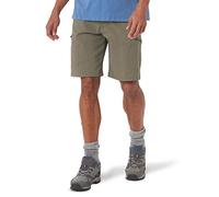 Wrangler Authentics Herren Performance Comfort Flex Cargo Lässige Shorts, Grün (Earth Green), 50